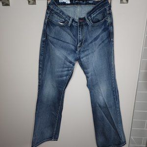 Men's Express Classic Fit Boot Cut Jeans - 33 x 32